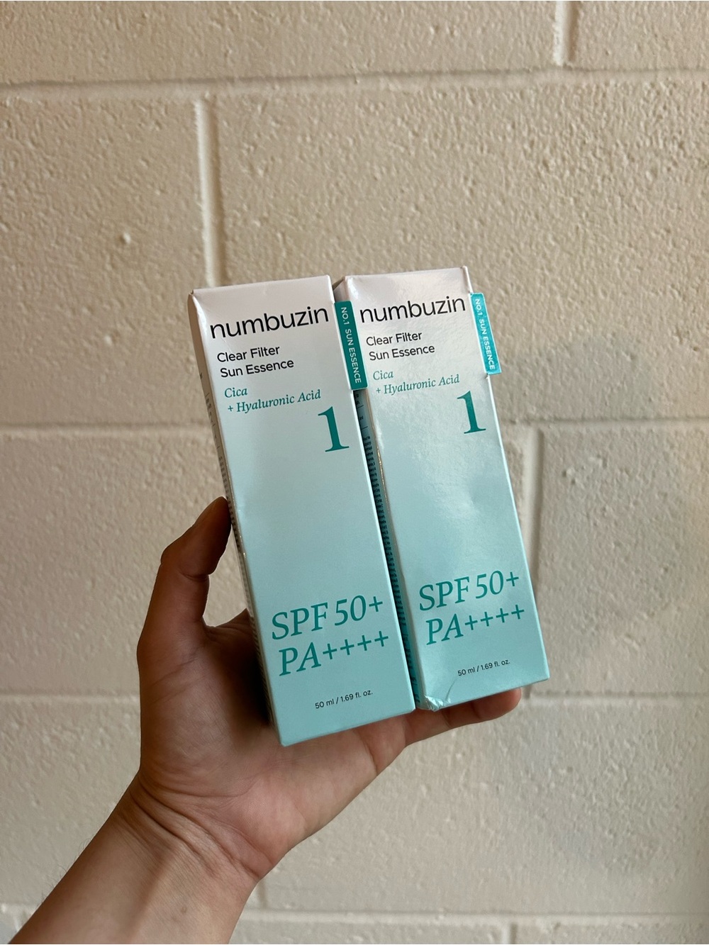 Numbuzin Clear Filter Sun Essence SPF 50+ PA++++